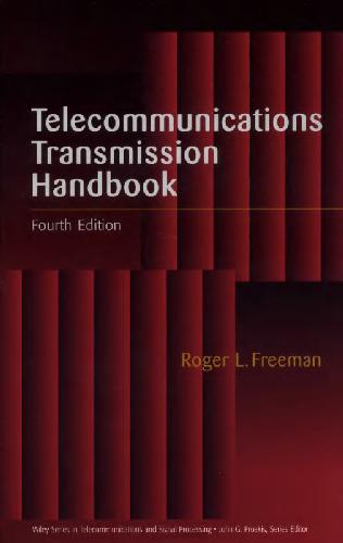Telecommunications Transmission Handbook Anonymous