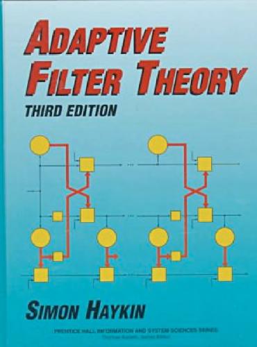 Adaptive Filter Theory 3rd Edition Simon Haykin