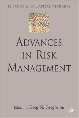Advances In Risk Management Greg N Gregoriou