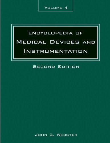 Encyclopedia Of Medical Devices And Instrumentation 2nd Ed Akay M