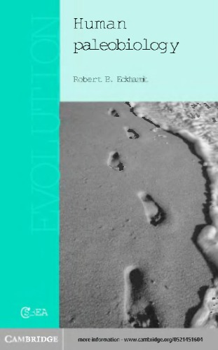 Human Paleobiology Eckhardt R
