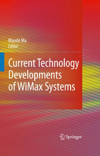Current Technology Development Of Wimax Systems Ma M
