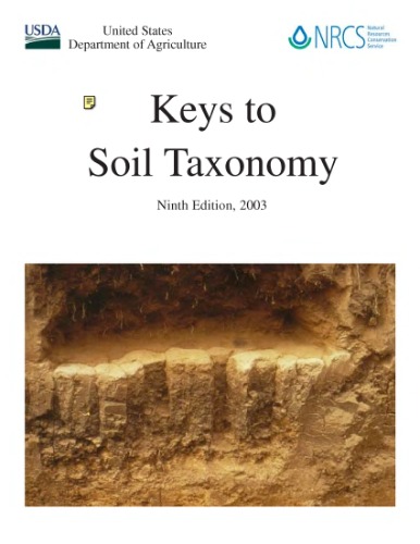 Key To Soil Taxonomy Soil Survey Staff 9th Edition