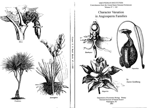 Character Variation In Angiosperm Families Aaron Goldberg