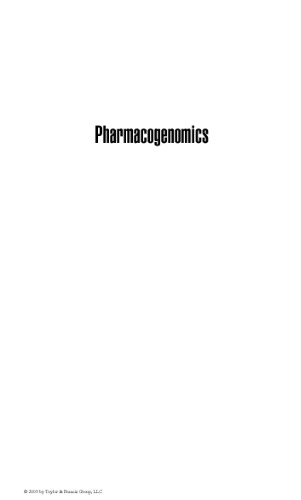 Pharmacogenomics 2nd Edition Kalow Meyer Tindale