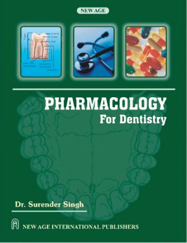 Pharmacology For Dentistry Singh S