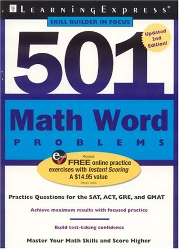 501 Math Word Problems 2nd Edition Learningexpress Editors