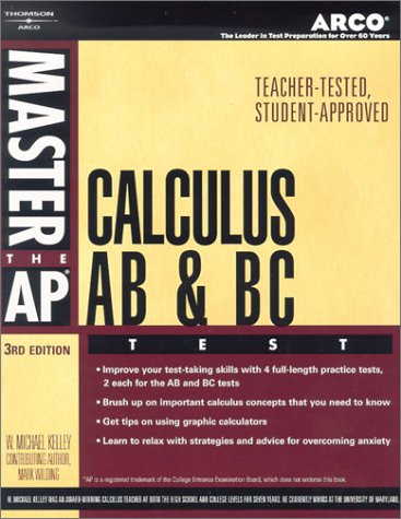 Master Ap Calculus Ab 3rd Ed Master The Ap Calculus Ab Bc Test 3rd Edition W Michael Kelley