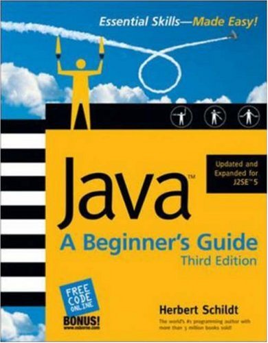 Java A Beginners Guide Third Edition Beginners Guide 3rd Edition Herbert Schildt