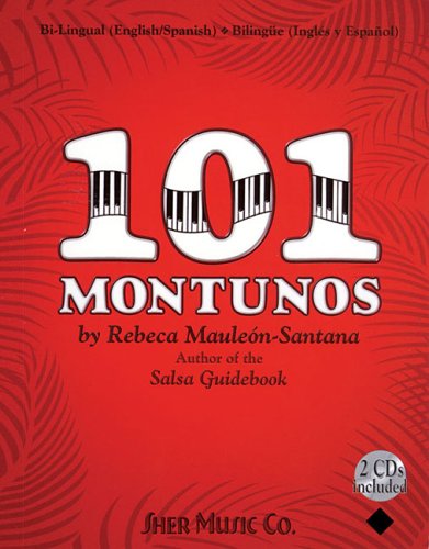 101 Montunos English And Spanish Edition Book And 2 Cds Rebeca Mauleon