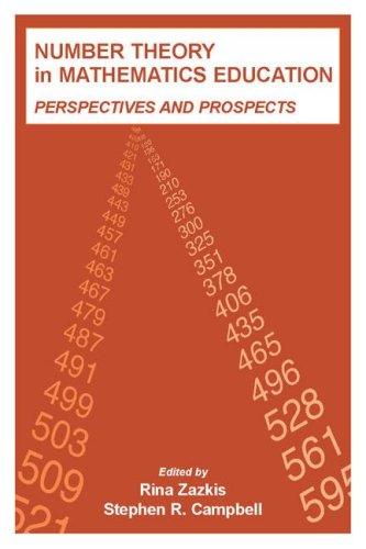 Number Theory In Mathematics Education Perspectives And Prospects Rina Zazkis
