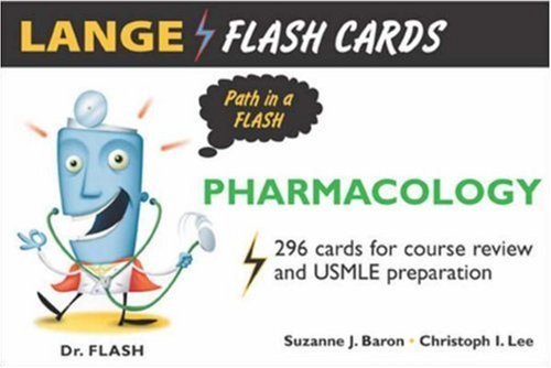 Lange Flash Cards Pharmacology 1st Edition Suzanne J Baron