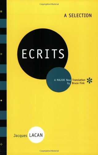 Ecrits A Selection Jacques Lacan