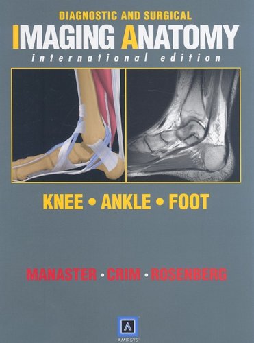 Diagnostic And Surgical Imaging Anatomy Knee Ankle Foot International Edition Published By Amirsys 1st Edition B J Manaster