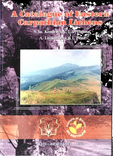 A Catalogue Of Eastern Carpathians Lichens S Ya Kondratyuk