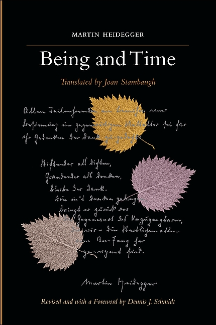 Being And Time A Revised Edition Of The Stambaugh Translation Revised Edition Of Stambaugh Translation Martin Heidegger Author
