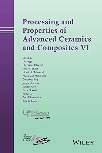 Processing And Properties Of Advanced Ceramics And Composites Vi Ceramic Transactions 1st Edition J P Singh