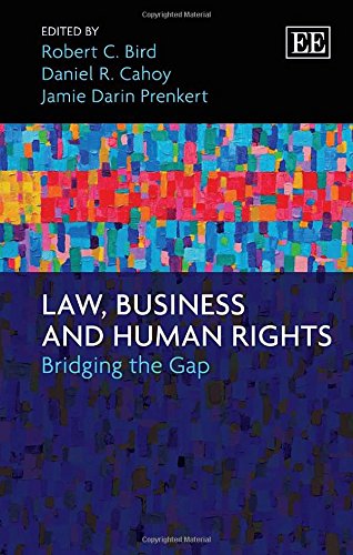 Law Business And Human Rights Bridging The Gap Robert C Bird