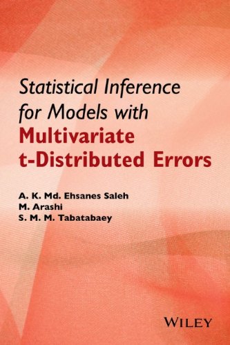Statistical Inference For Models With Multivariate Tdistributed Errors 1st Edition A K Md Ehsanes Saleh