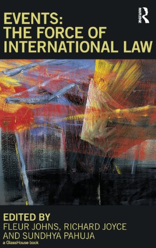 Events The Force Of International Law Fleur Johns Richard Joyce
