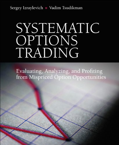 Systematic Options Trading Evaluating Analyzing And Profiting From Mispriced Option Opportunities 1st Edition Sergey