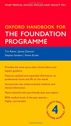 Oxford Handbook For The Foundation Programme 4th Edition Tim Raine