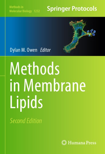 Methods In Membrane Lipids Dylan M Owen