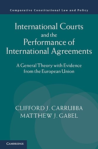 International Courts And The Performance Of International Agreements A General Theory With Evidence From The European Union Clifford Carrubba