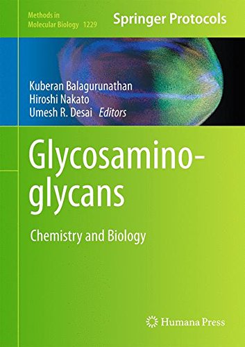 Glycosaminoglycans Chemistry And Biology 1st Edition Kuberan Balagurunathan