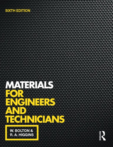 Materials For Engineers And Technicians Raymond A Higgins