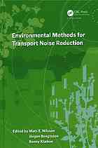 Environmental Methods For Transport Noise Reduction Mats Nilsson Jorgen Bengtsson Ronny Klboe