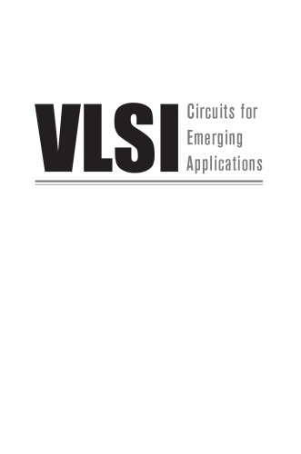 Vlsi Circuits For Emerging Applications Tomasz Wojcicki