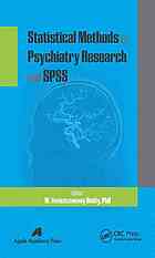 Statistical Methods In Psychiatry Research And Spss M Venkataswamy Reddy