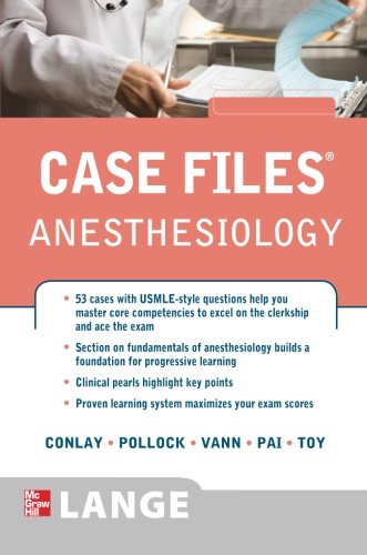 Anesthesiology 1st Edition Lydia Ann Conlay Et Al