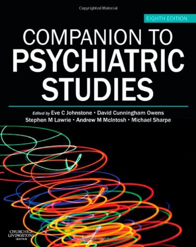 Companion To Psychiatric Studies 8th Edition Eve C Johnstone Et Al