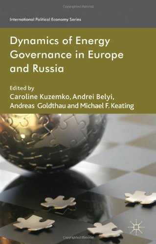 Dynamics Of Energy Governance In Europe And Russia Caroline Kuzemko Et Al