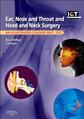 Ear Nose And Throat And Head And Neck Surgery An Illustrated Colour Text 4th Edition R S Dhillon C A East