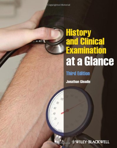 History And Clinical Examination At A Glance 3rd Edition Jonathan Gleadle