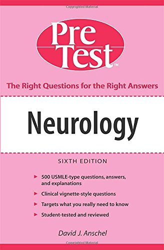 Neurology Pretest Selfassessment And Review 6th Edition David Anschel