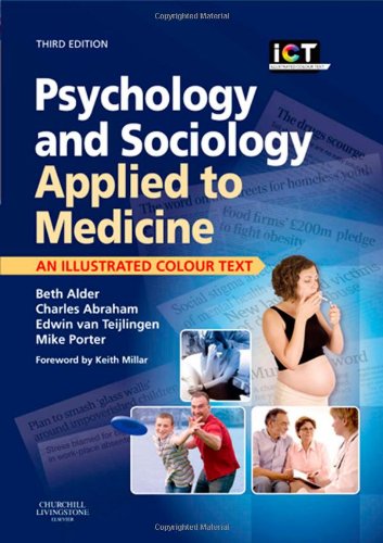 Psychology And Sociology Applied To Medicine An Illustrated Colour Text 3rd Edition Beth Alder Et Al