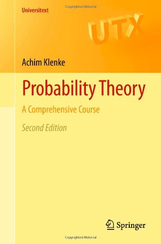 Probability Theory A Comprehensive Course 2nd Edition Achim Klenke Auth