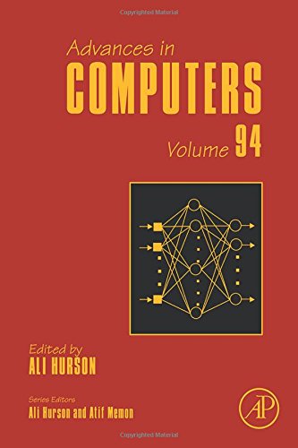 Advanced In Computers Volume 94 1st Edition A R Hurson