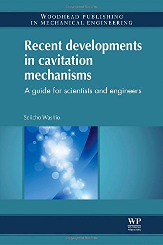 Recent Developments In Cavitation Mechanisms 1st Edition Seichi Washio Auth
