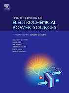 Encyclopedia Of Electrochemical Power Sources Jurgen Garche Chris K Dyer