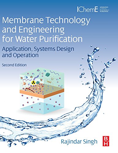 Membrane Technology And Engineering For Water Purification Application Systems Design And Operation 2nd Edition Rajindar Singh