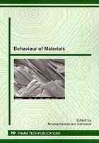 Behaviour Of Materials Moussa Karama Joel Alexis