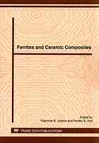 Ferrites And Ceramic Composites Special Topic Volume With Invited Peer Reviewed Papers Only Rajshree B Jotania Haradewa Singha Wiraka