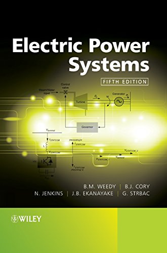 Electric Power Systems 5th Ed 2012 B M Weedy B J Cory N Jenkins