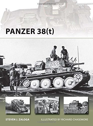 Panzer 38t Steven J Zaloga Richard Chasemore Illustrator