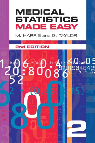 Medical Statistics Made Easy 2nd Michael Harris Gordon Taylor